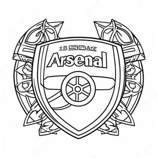 Arsenal Kolorowanki