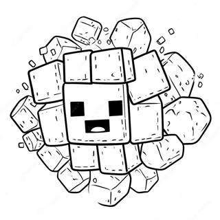 Minecraft Tnt Kolorowanki