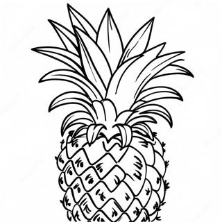 Ananas Kolorowanki