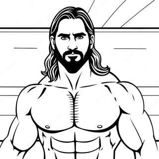 Seth Rollins W Akcji Kolorowanka 44233-36787