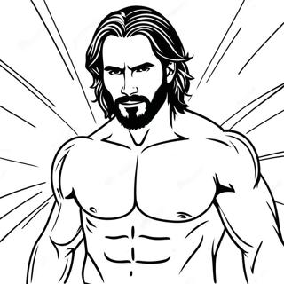 Seth Rollins W Akcji Kolorowanka 44233-36788