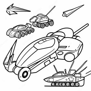 Zaciete Battlebots W Akcji Kolorowanka 44283-36829