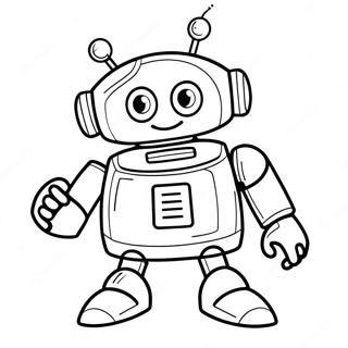 Przyjazny Dziki Robot Kolorowanka 44363-36886