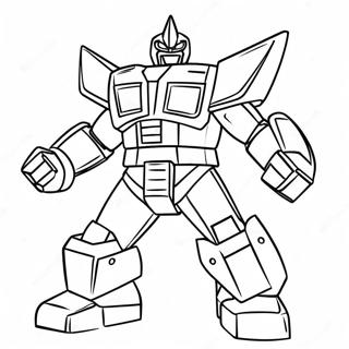 Mighty Megazord W Akcji Kolorowanka 44413-36931