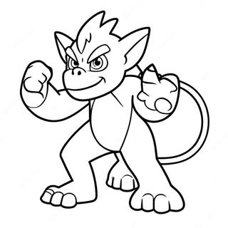 Infernape Kolorowanki