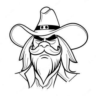 Kolorowanka Yosemite Sam 44712-37164