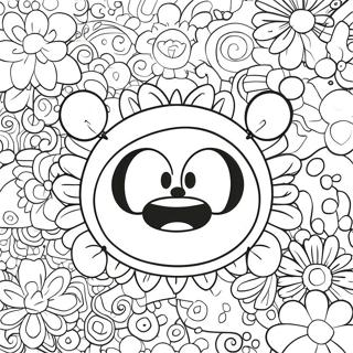 Kolorowanka Takashi Murakami 44822-37256