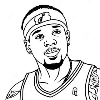 Allen Iverson Kolorowanki