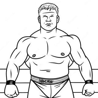 Kolorowanka Brock Lesnar 46163-38472