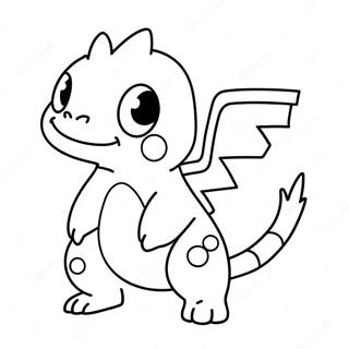 Kolorowanka Pokemon Ognisty 46313-38574