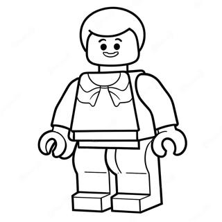 Kolorowanka Zabawnej Minifigurki Lego 46324-38583