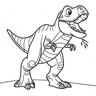 Dinozaur T Rex Ryczacy Kolorowanka 46414-38656