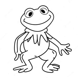 Kermit Żaba Kolorowanki