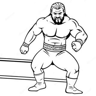 Wrestler Wwe W Akcji Kolorowanka 46764-38930