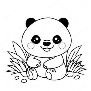 Kolorowanka Kawaii Panda 47473-39492