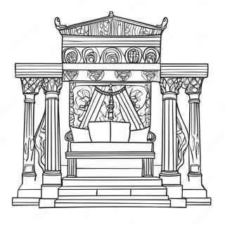 Kolorowanka Z Meblami Swiatyni Salomona 47724-39684