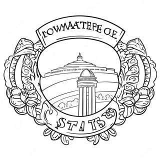 Kolorowanka Logo Stanu Iowa 47774-39722