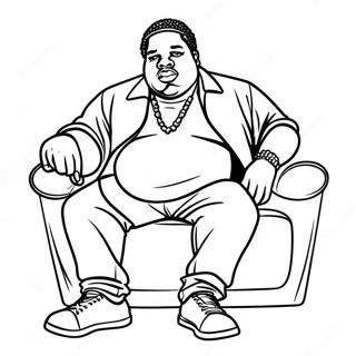 Kolorowanka Biggie Smalls 47824-39767