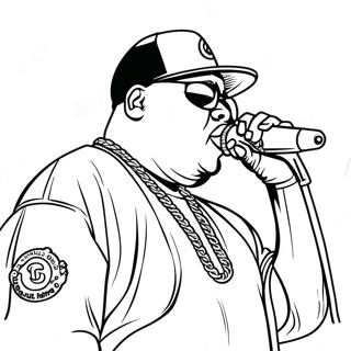 Kolorowanka Biggie Smalls 47824-39768