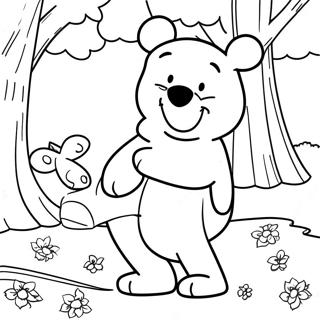 Kolorowanka Winnie The Pooh Na Jesien 48494-40295