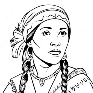 Kolorowanka Sacagawea 49174-40839