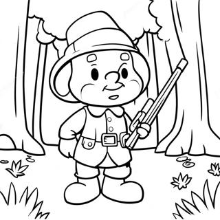 Elmer Fudd W Lesie Kolorowanka 49305-40967