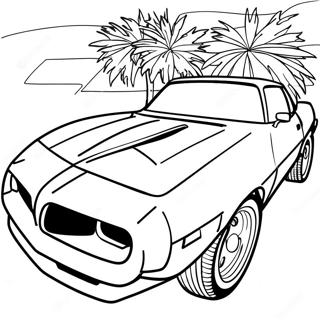 Pontiac Firebird Kolorowanki