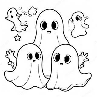 Urocze Duchy Do Kolorowania 49525 41320