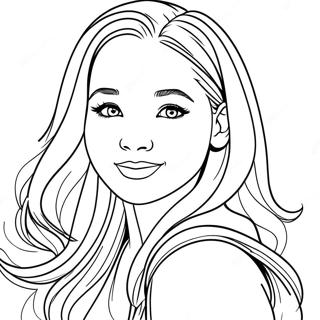 Kolorowanka Dove Cameron 50054-41738