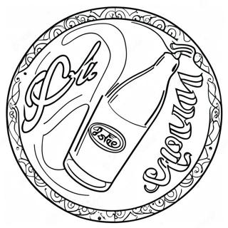 Kolorowanka Z Logo Pepsi 50254-41916