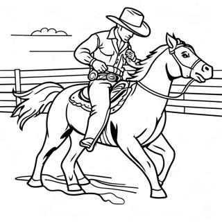 Kolorowanka Rodeo Western 5032-4035