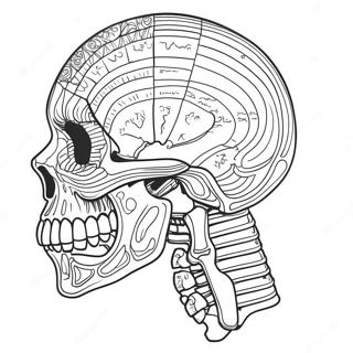 Szczegolowa Kolorowanka Anatomiczna Szkieletu 50765-42295