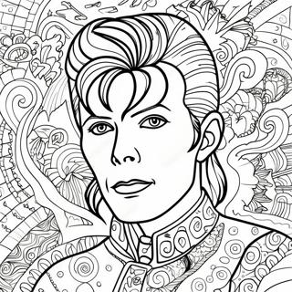 David Bowie Kolorowanki