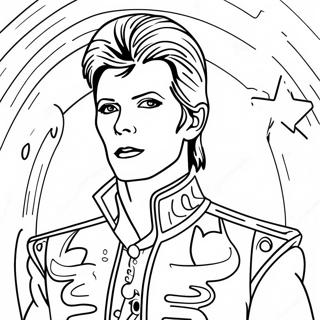 David Bowie Kolorowanki