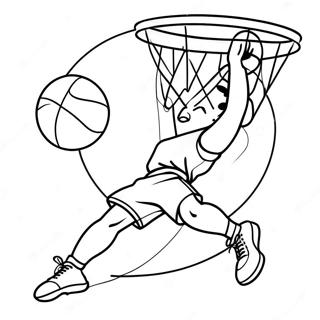 Ekscytujaca Akcja Slam Dunk Kolorowanka 51255-42694