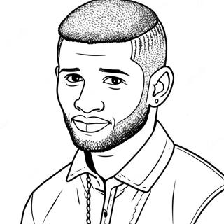 Usher Kolorowanki