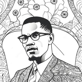 Kolorowanka Malcolm X 51894-43202