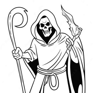 Demon Grim Reaper Kolorowanka 52135-43389