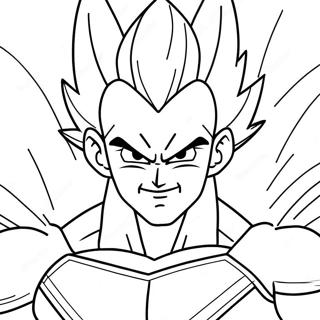 Majin Vegeta Kolorowanka 52155-43402