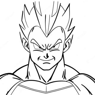 Majin Vegeta Kolorowanka 52155-43404