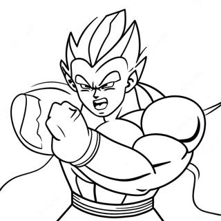 Majin Vegeta W Akcji Kolorowanka 52156-43410