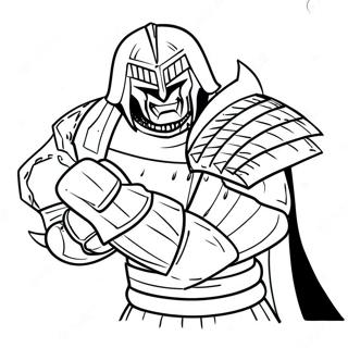 Shredder Tmnt Kolorowanki