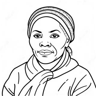 Kolorowanka Z Harriet Tubman 54260-45182