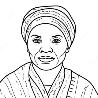 Kolorowanka Z Harriet Tubman 54260-45183