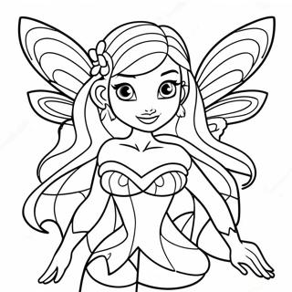 Kolorowanka Flora Z Winx Club 54711-45542