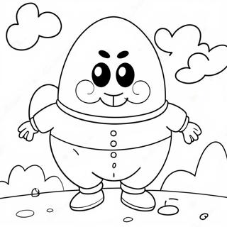 Kolorowanka Z Kolorowym Humpty Dumpty 54762-45583