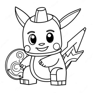 Kolorowanka Lego Pokemon 55421-46103