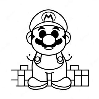 8 Bit Mario Kolorowanki