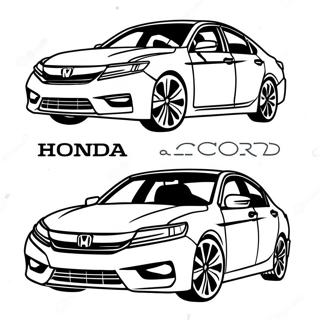 Kolorowanka Honda Accord 56051-46599