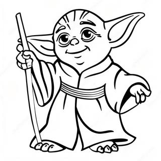 Yoda Z Mieczem Swietlnym Kolorowanka 56142-46676